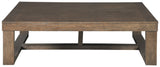 Cariton - Rectangular Cocktail Table - Gray