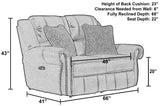 Pickett - Reclining Loveseat