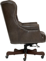 Jefferson Exec Chair Burnished Walnut