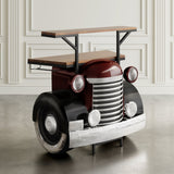 Woody Vintage Car Home Bar Table