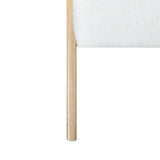 Modern Accent Chair With Polyester Upholstery And Minimalist Lounge Chair For Living Room, Bedroom, Or Office - White