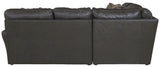 Denali - Italian Leather Match Sectional