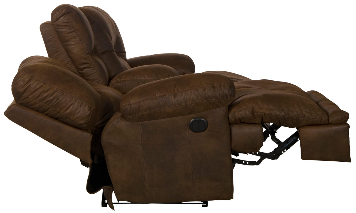 Voyager - Lay Flat Console Reclining Loveseat