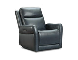 Garland - Leather Power Swivel Glider Recliner with Adjustable Headrest and Zero Gravity