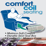 Maxwell - Power Deep Seat Reclining Sofa - Cream