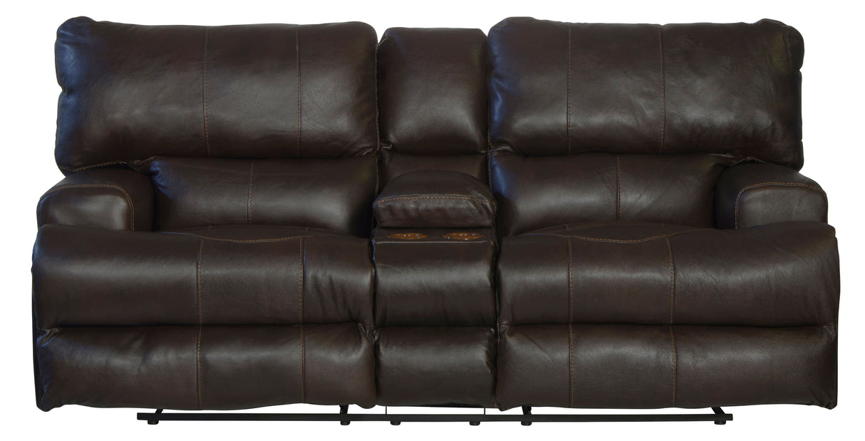 Wembley - Lay Flat Reclining Console Loveseat