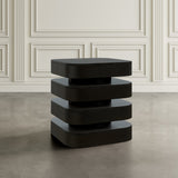 Brix Square End Table - Espresso