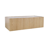 Laurel Creek - Block Coffee Table With Casters