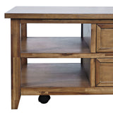 Claremont - Coffee Table - Wire Brush Brown