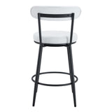Fashionable Ergonomic High Legged Bar Chairs (Set of 2)