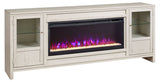 80" Fireplace Entertainment Wall