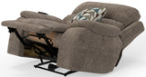 Joya - Power Lay Zero Gravity Recliner With Power Adjustable Headrest And CR3 Heat/Massage/Lumbar/ZG - Mushroom