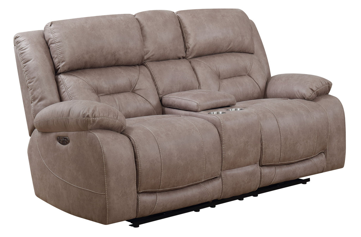 Aria - Power / Power Loveseat With Console