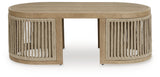 Serena Shores - Beige - Rectangular Cocktail Table