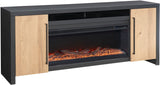 77" Fireplace Console w/ 42" Insert