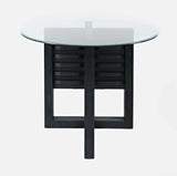 Altamonte - Glass Table - Dark Charcoal