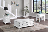 Charlestown - 3 Piece Occasional Table Set (DON'T USE) - White
