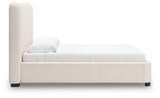 Brintstreet - Beige - King Upholstered Bed