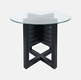 Altamonte - Glass Table - Dark Charcoal