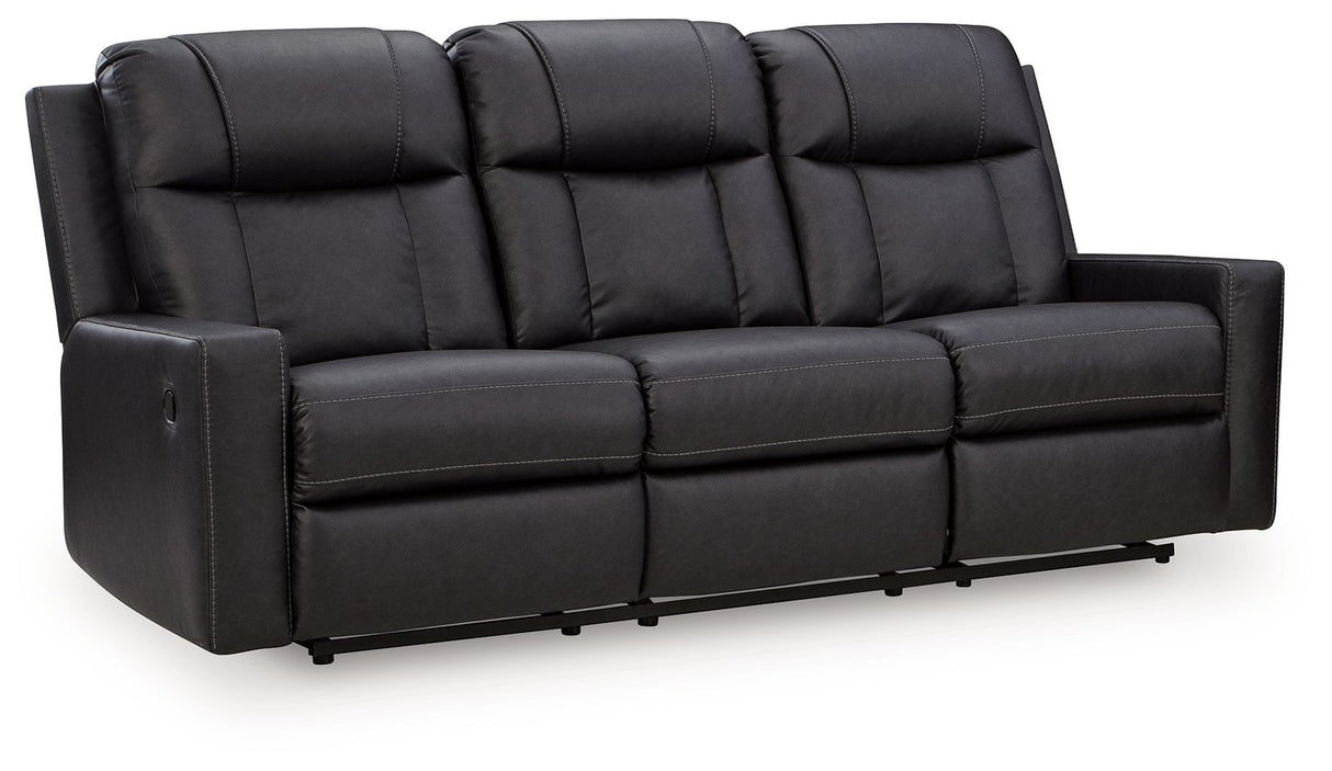 Mackmenville - Reclining Sofa - Carbon