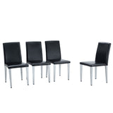 Elegant Upholstered Chairs & Metal Legs