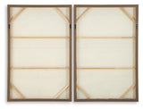 Stormish - Wall Art Set (Set of 2) - Beige / Brown