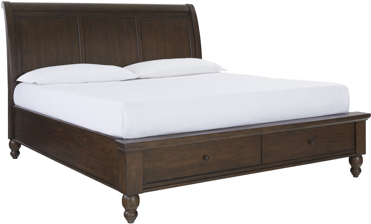 King Sleigh Bed