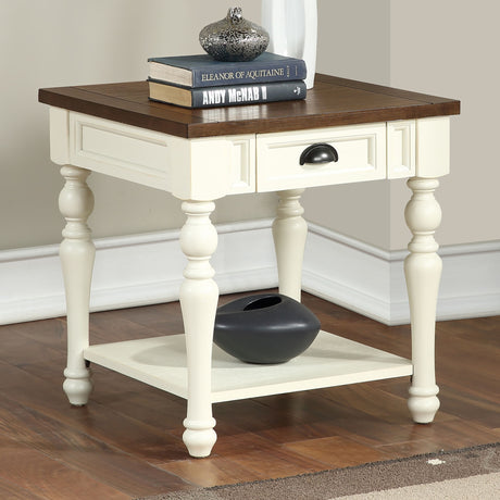 Joanna - End Table - White