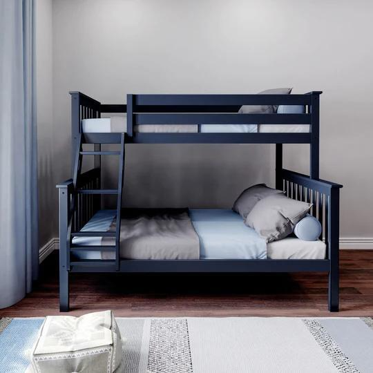 M3 - Twin over Full Slat Bunkbed, Blue - 177231131
