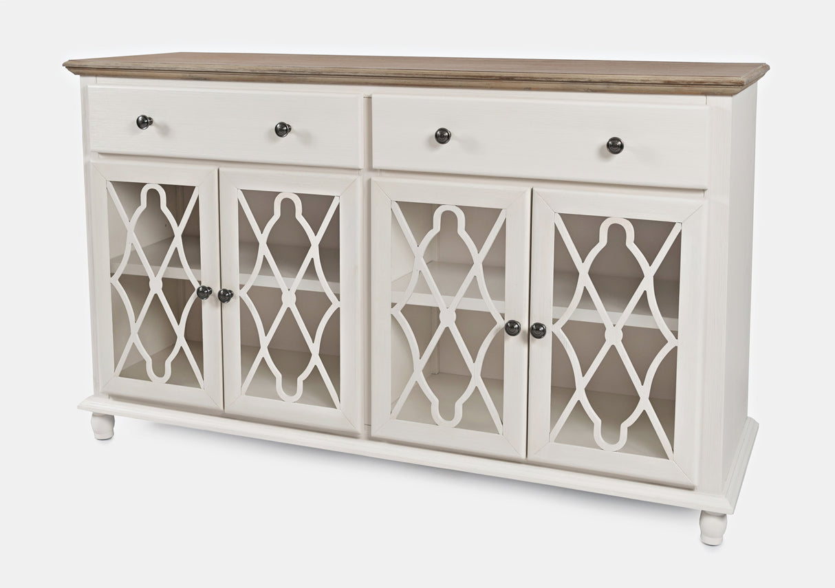 Aurora Hills 4 Door Accent Cabinet