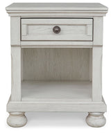 Robbinsdale - One Drawer Night Stand - Antique White
