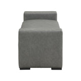 Ottoman With Unique Armrest Design For Living Spaces