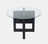 Altamonte - Glass Table - Dark Charcoal