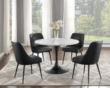 Colfax - Dining Set With White Top Table