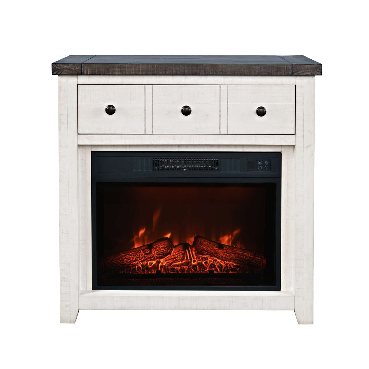 Madison County - Electric Fireplace Media Console