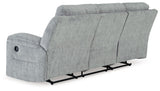 Buntington - Pewter - Reclining Sofa