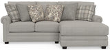 Livingston - Sectional With Comfort Coil Seating And Accent Pillows