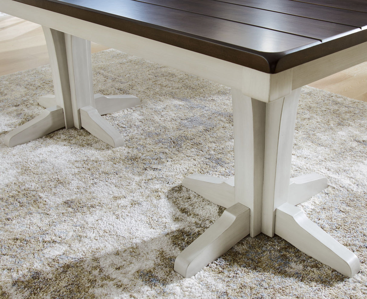 Darborn - Dining Table - Gray / Brown
