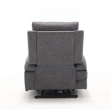 Cozy Electric Power Lift Recliner Chair Sofa For Elderly With Vibration Massage And Lumbar Heat
