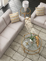 Pearlox - Occasional Table Set (Set of 3) - Gold