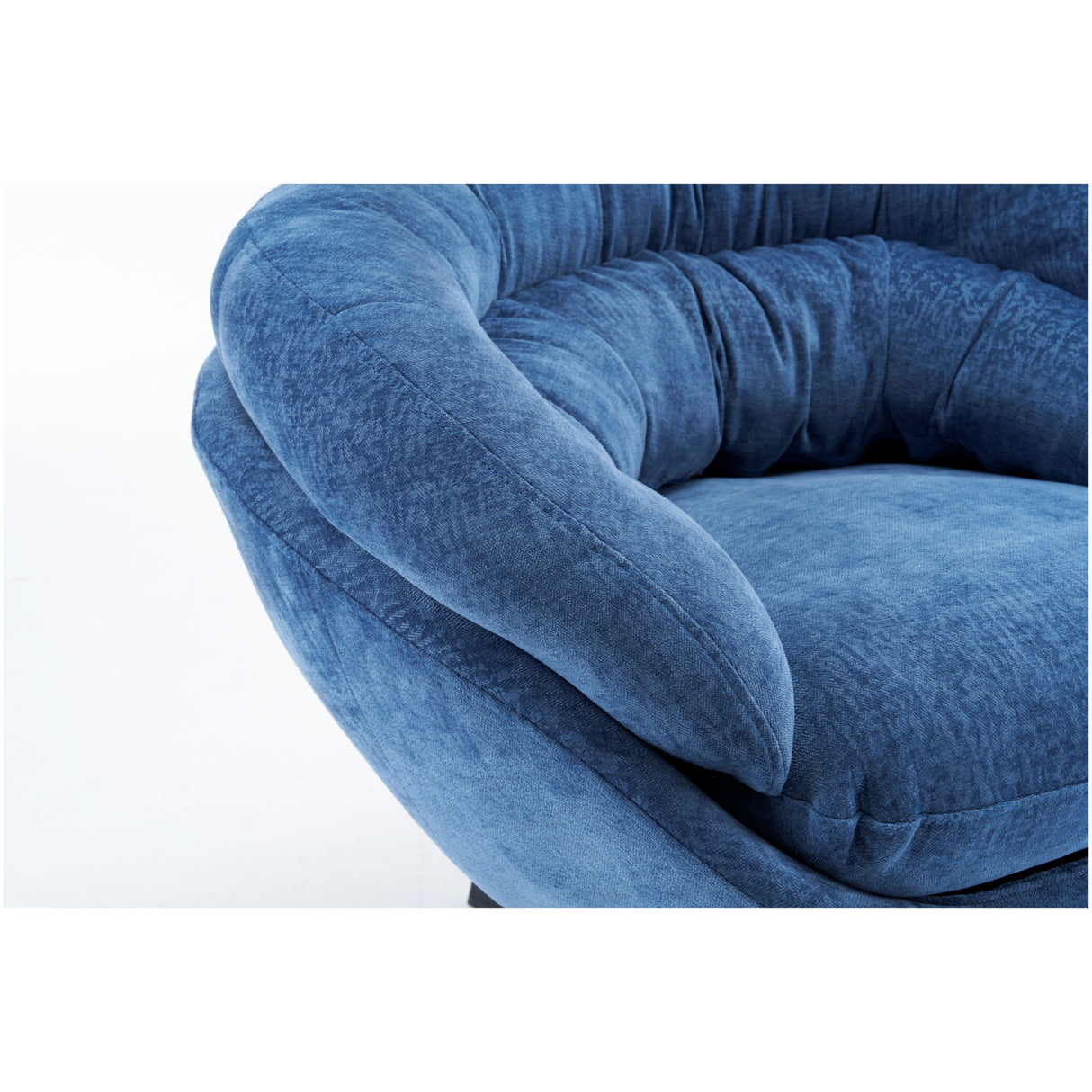 Modern Chenille Office Chair With 360 Degree Swivel