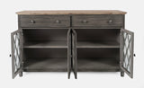 Aurora Hills 4 Door Accent Cabinet