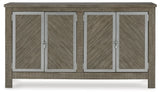 Krystanza - Weathered Gray - Dining Room Server