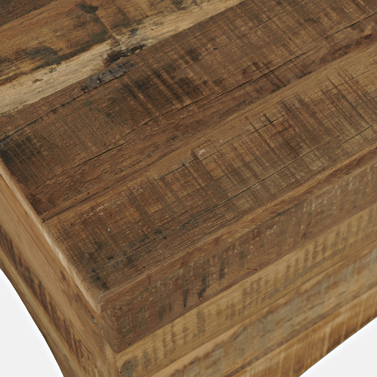 Reclamation - Storage Chest - Rustic Unfinished Brown