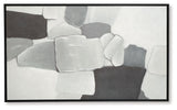 Adilson - White / Gray / Black - Wall Art