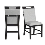 Transcend - Counter Side Chair (Set of 2) - Charcoal