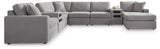 Modmax - U-Shaped Sectional - Granite