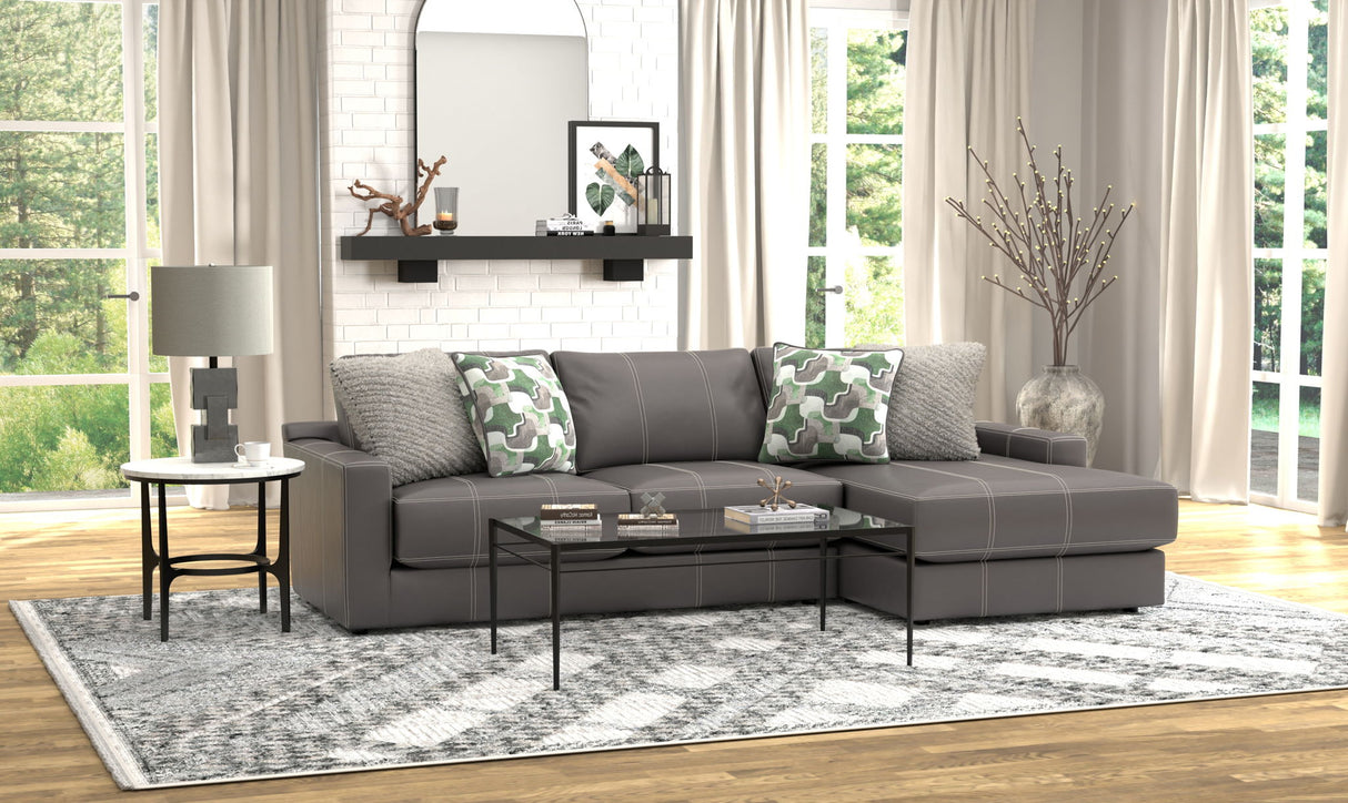 Minori - Italian Leather Sectional Sofa