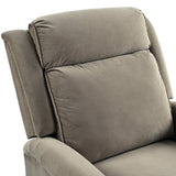 360 Degrees Swivel Recliner Manual Rocking Recliner Home With Adjustable Backrest