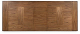 Greddinton - Brown / Black - Dining Extension Table